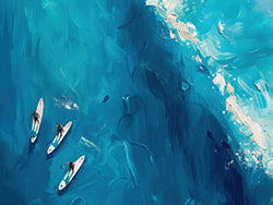 Blue Artwork