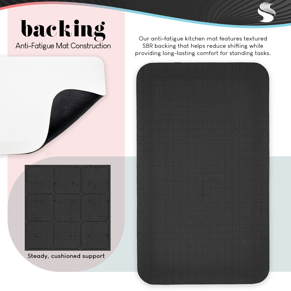 LSR Design Studio Candlelit Spectral Ghost Kitchen Floor Mat