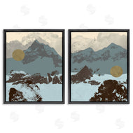 Jacob Green | Mountain Range over Abstract