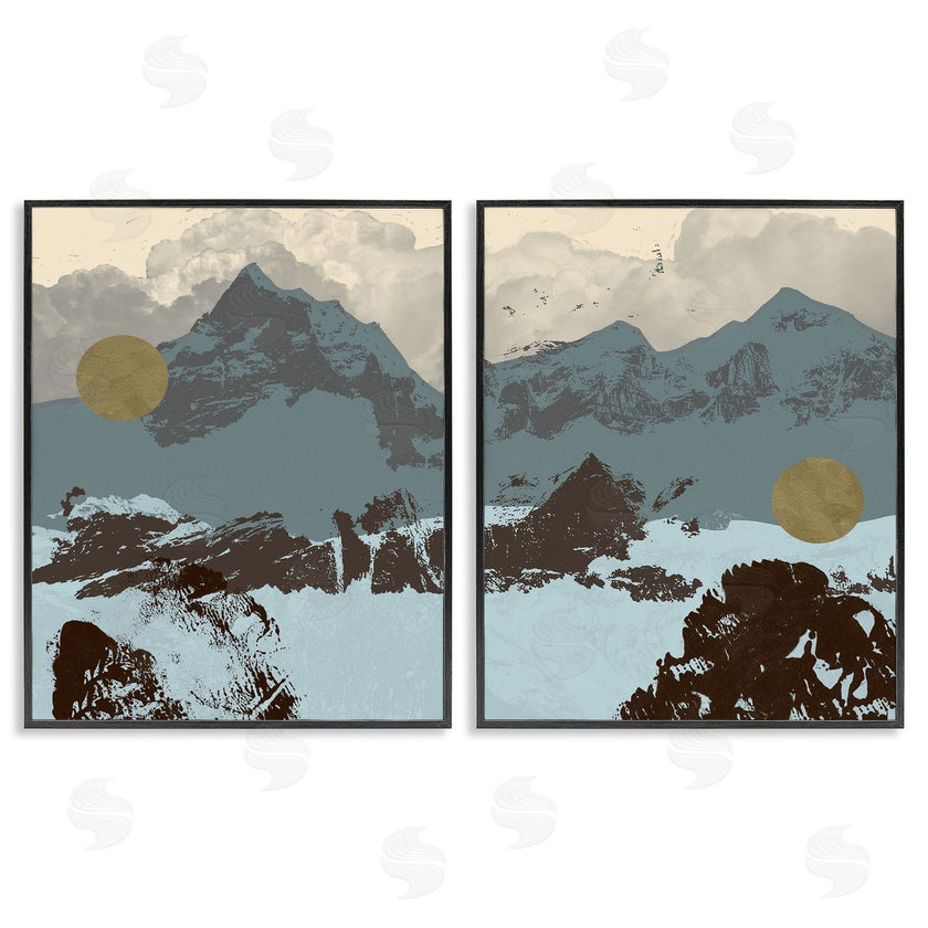 Jacob Green | Mountain Range over Abstract