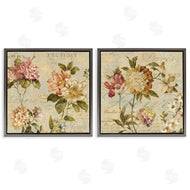 Deborah Devellier | Vintage French Floral with Script