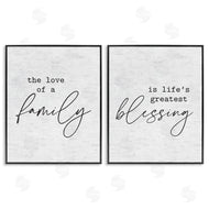 Lettered and Lined | Life's Greatest Blessing Quote