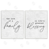 Lettered and Lined | Life's Greatest Blessing Quote