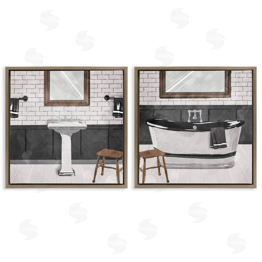 Milli Villa | Modern Country Bathroom Interior