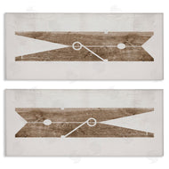 Stupell Studio | Minimal Laundry Clothespins