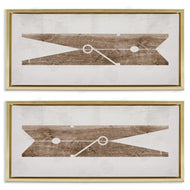 Stupell Studio | Minimal Laundry Clothespins