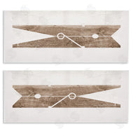 Stupell Studio | Minimal Laundry Clothespins
