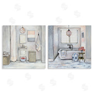 R. Rig | Bathroom Interior Soft Cottage Design