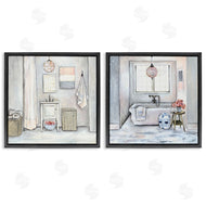 R. Rig | Bathroom Interior Soft Cottage Design