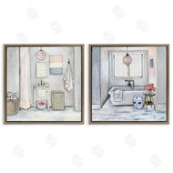R. Rig | Bathroom Interior Soft Cottage Design