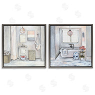 R. Rig | Bathroom Interior Soft Cottage Design
