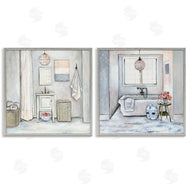 R. Rig | Bathroom Interior Soft Cottage Design