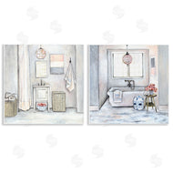 R. Rig | Bathroom Interior Soft Cottage Design
