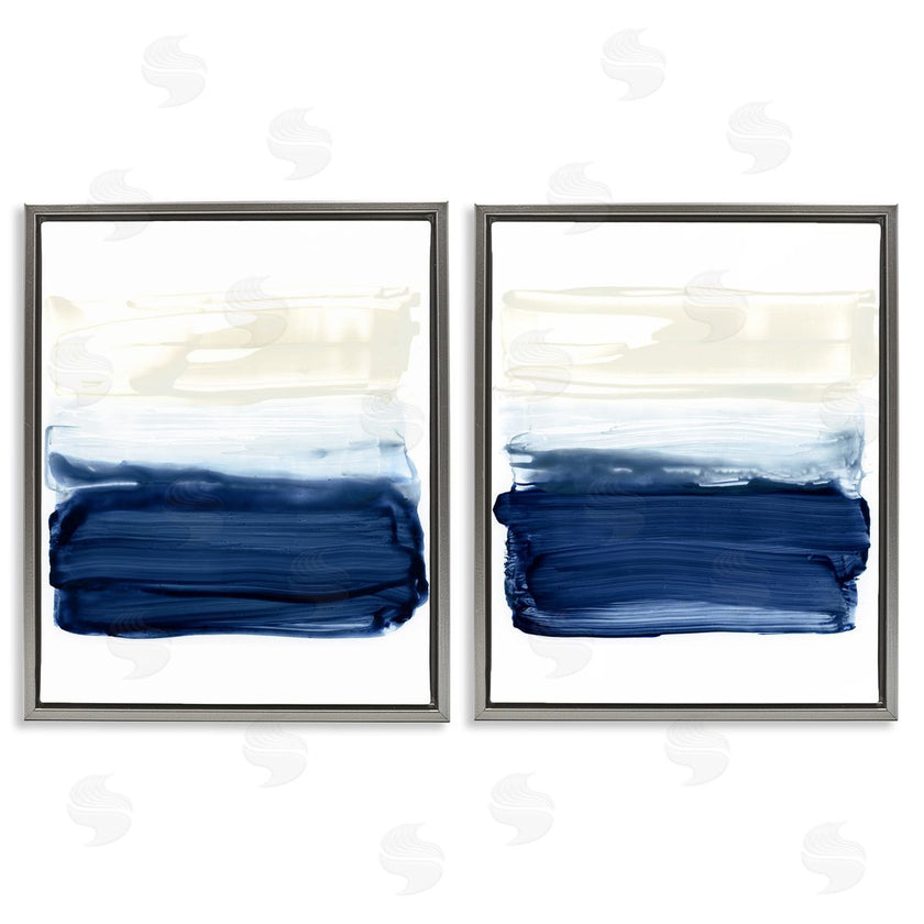 Victoria Barnes | Coastal Brushstrokes Abstract Beach