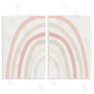 Leah Straatsma | Children's Soft Pastel Rainbow Shape