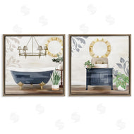 Kim Allen | Chic Bathroom Interior Still Life