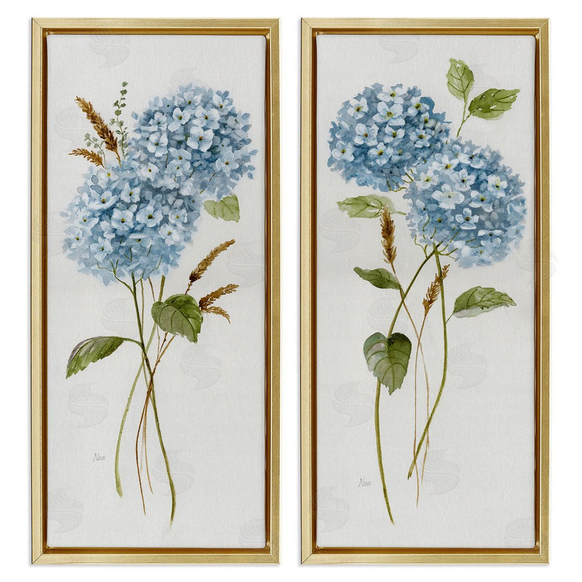 Nan | Blue Hydrangea Long Stems