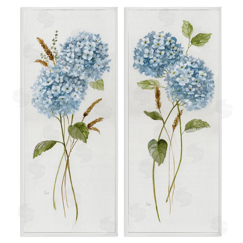 Nan | Blue Hydrangea Long Stems
