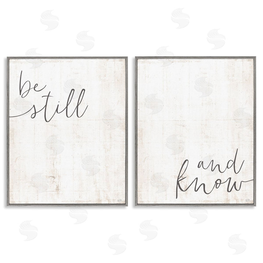 LUX + Me Designs | Be Still & Know Spiritual Calligraphy