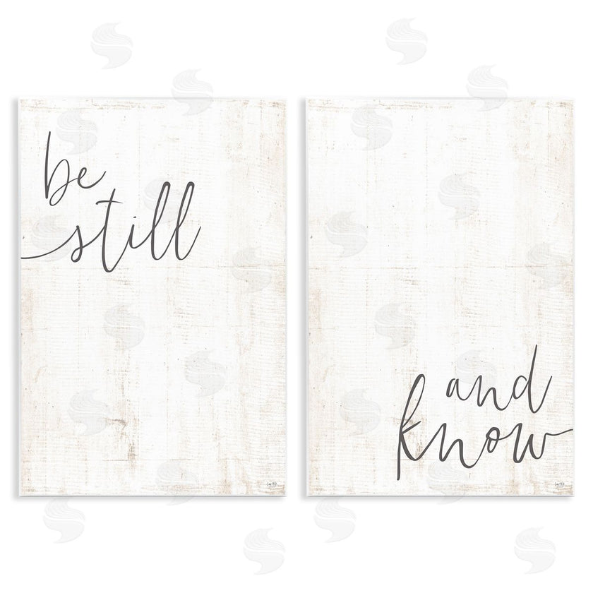 LUX + Me Designs | Be Still & Know Spiritual Calligraphy