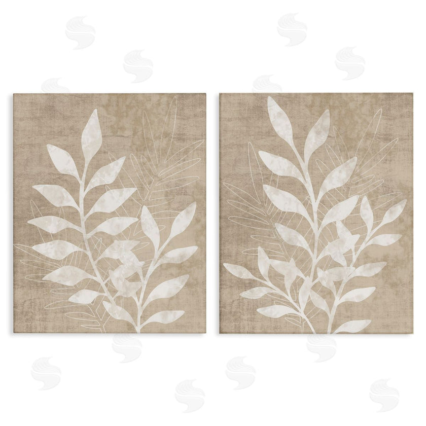 Natalie Carpentieri | Boho Botanical Leaf Silhouette