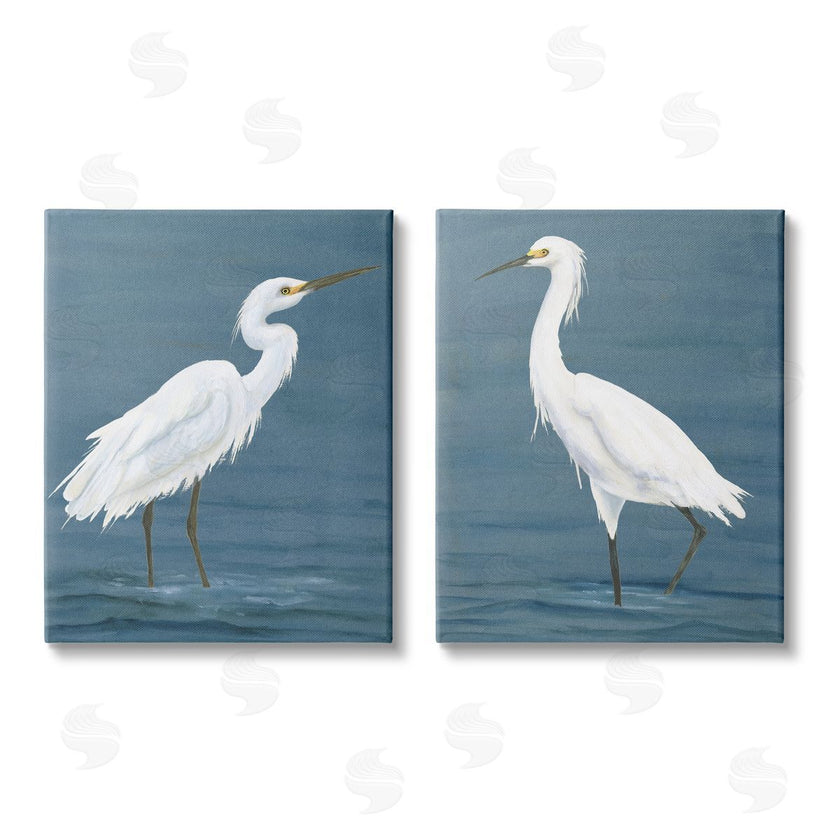Michael Willett | White Egrets on Shore