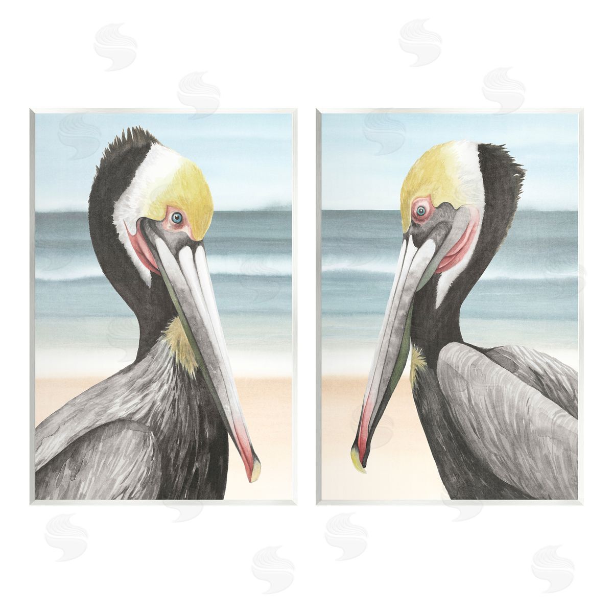 Grace Popp | Pelicans on Beach