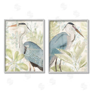 June Erica Vess | Cranes & Tropical Plants