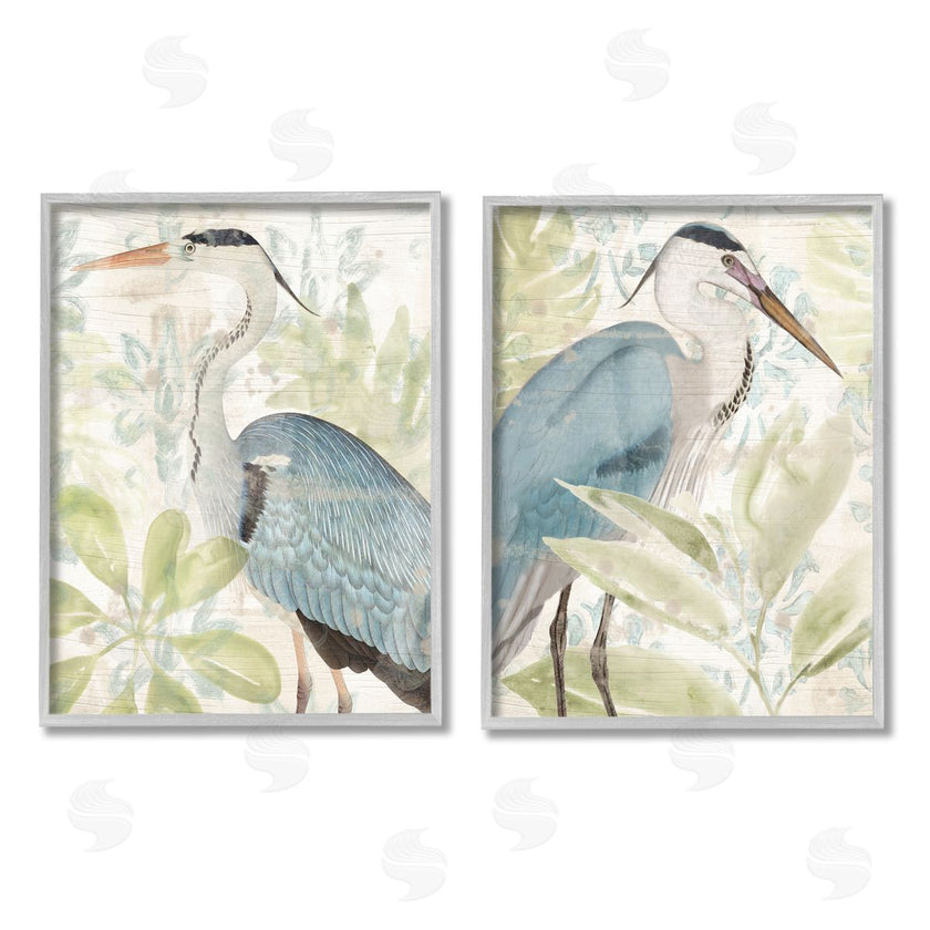 June Erica Vess | Cranes & Tropical Plants