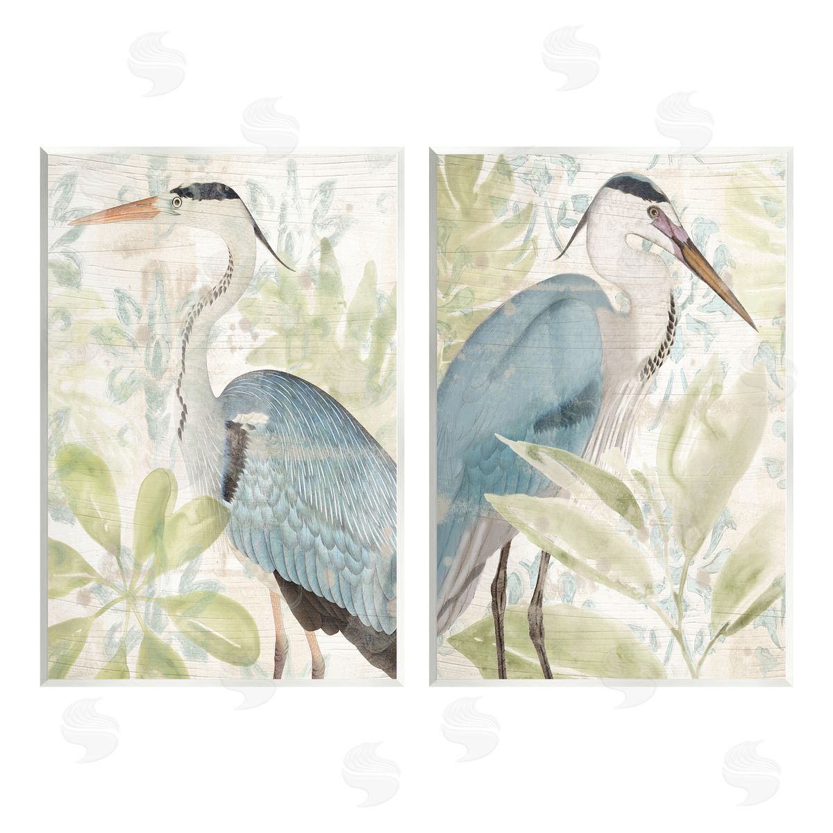 June Erica Vess | Cranes & Tropical Plants