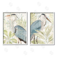 June Erica Vess | Cranes & Tropical Plants