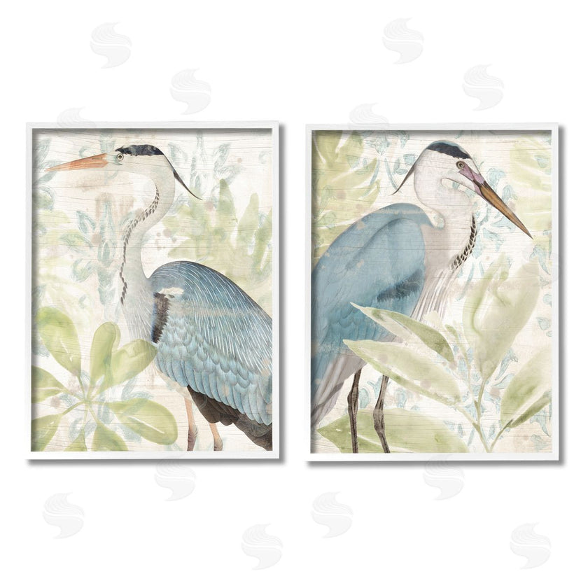 June Erica Vess | Cranes & Tropical Plants