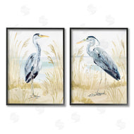 Victoria Barnes | Heron & Beach Reeds