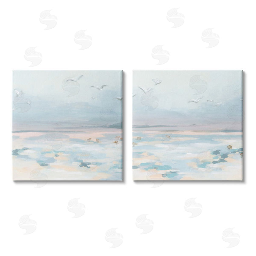 June Erica Vess | Pastel Coast Landscape