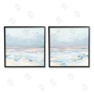June Erica Vess | Pastel Coast Landscape