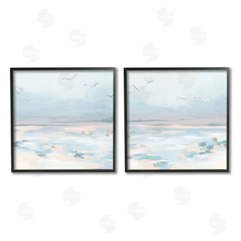 June Erica Vess | Pastel Coast Landscape