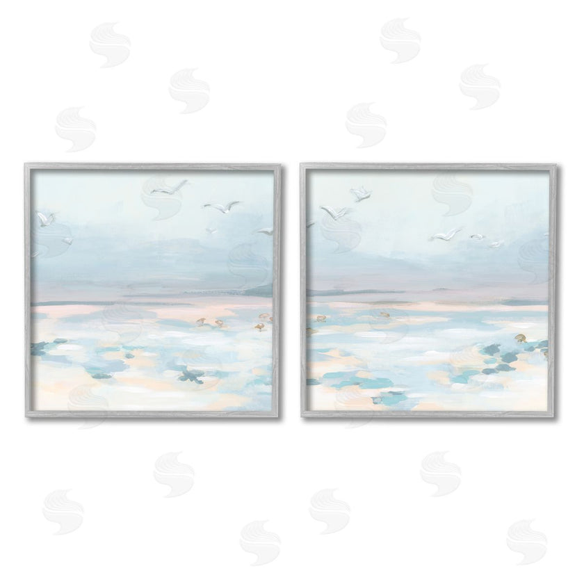 June Erica Vess | Pastel Coast Landscape