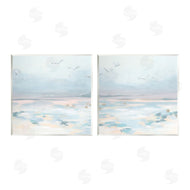June Erica Vess | Pastel Coast Landscape