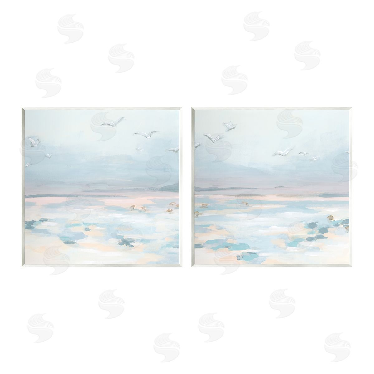 June Erica Vess | Pastel Coast Landscape