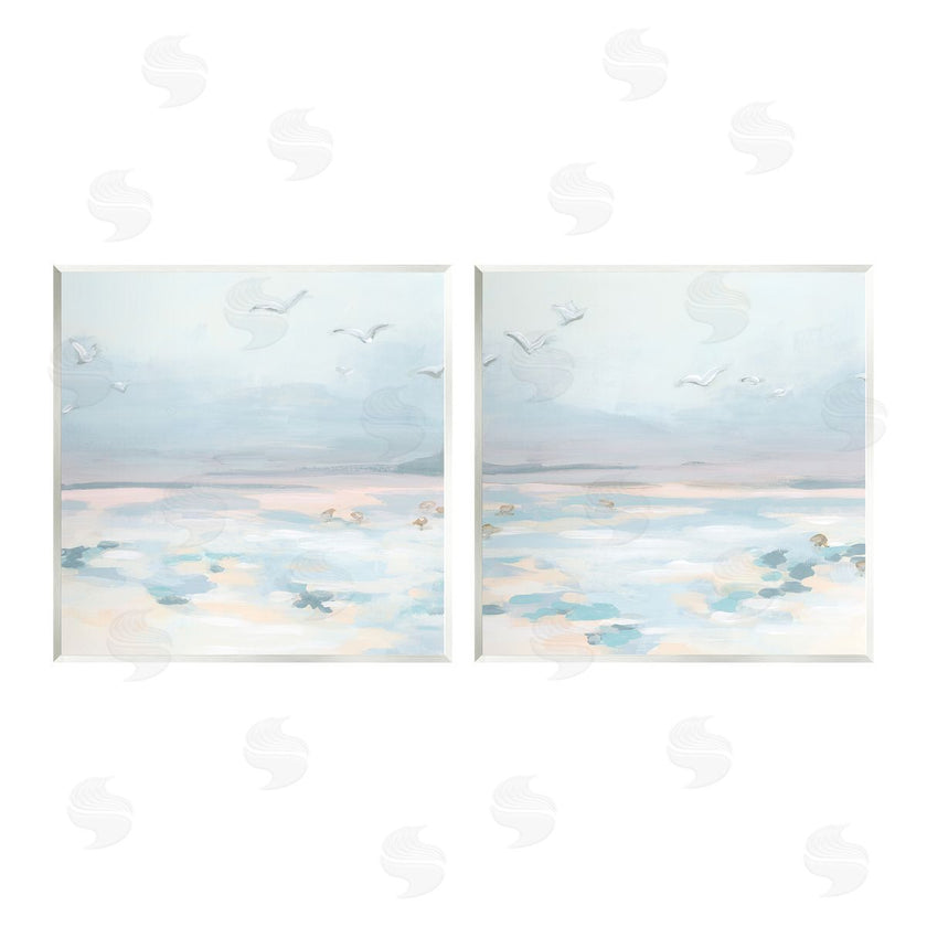 June Erica Vess | Pastel Coast Landscape