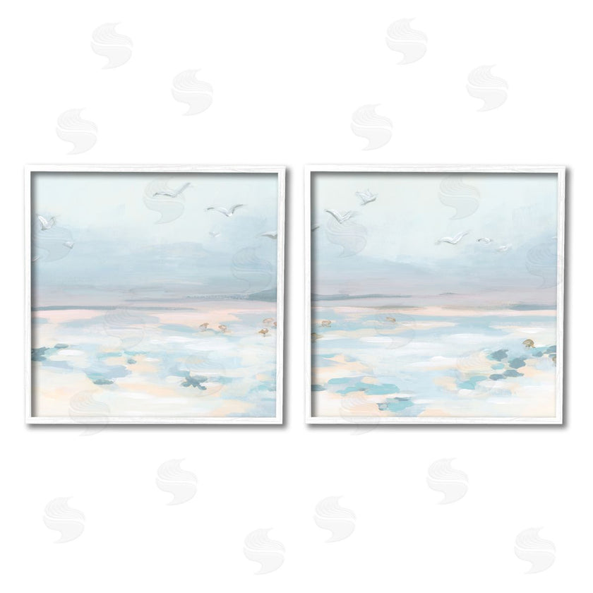 June Erica Vess | Pastel Coast Landscape