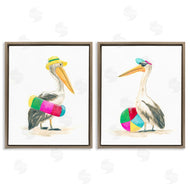 June Erica Vess | Pelicans & Beach Floats