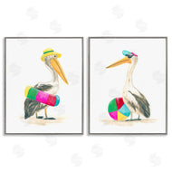 June Erica Vess | Pelicans & Beach Floats
