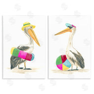 June Erica Vess | Pelicans & Beach Floats