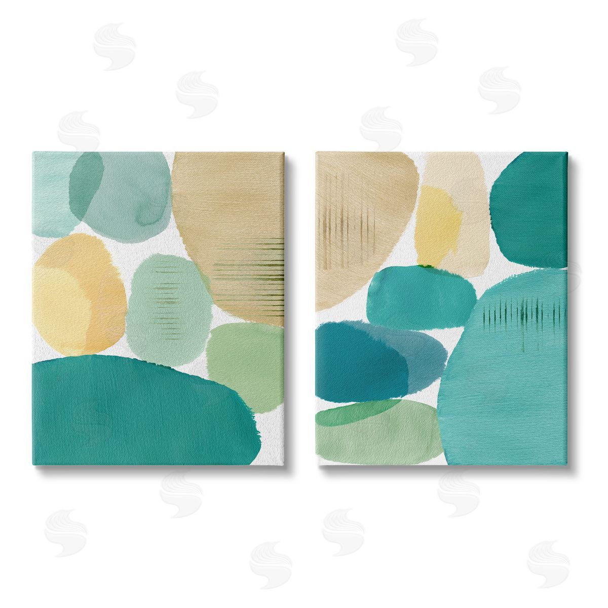 Flora Kouta | Abstract Green Geometric