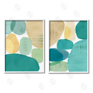 Flora Kouta | Abstract Green Geometric