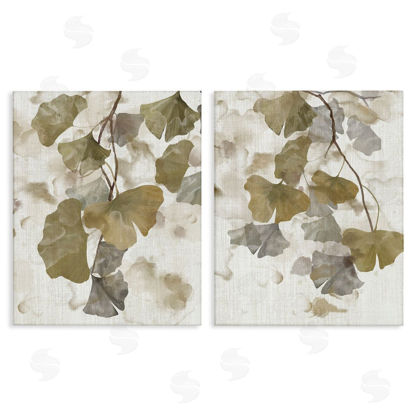 Nan | Rustic Gingko Leaves