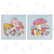Victoria Barnes | Groovy Floral Mushrooms