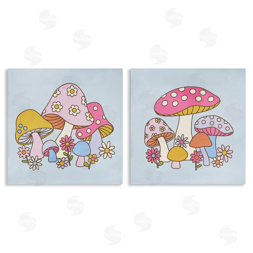 Victoria Barnes | Groovy Floral Mushrooms