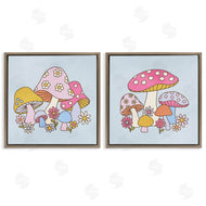Victoria Barnes | Groovy Floral Mushrooms